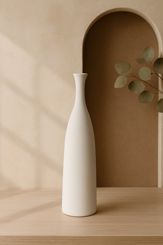 Luna Vase - White