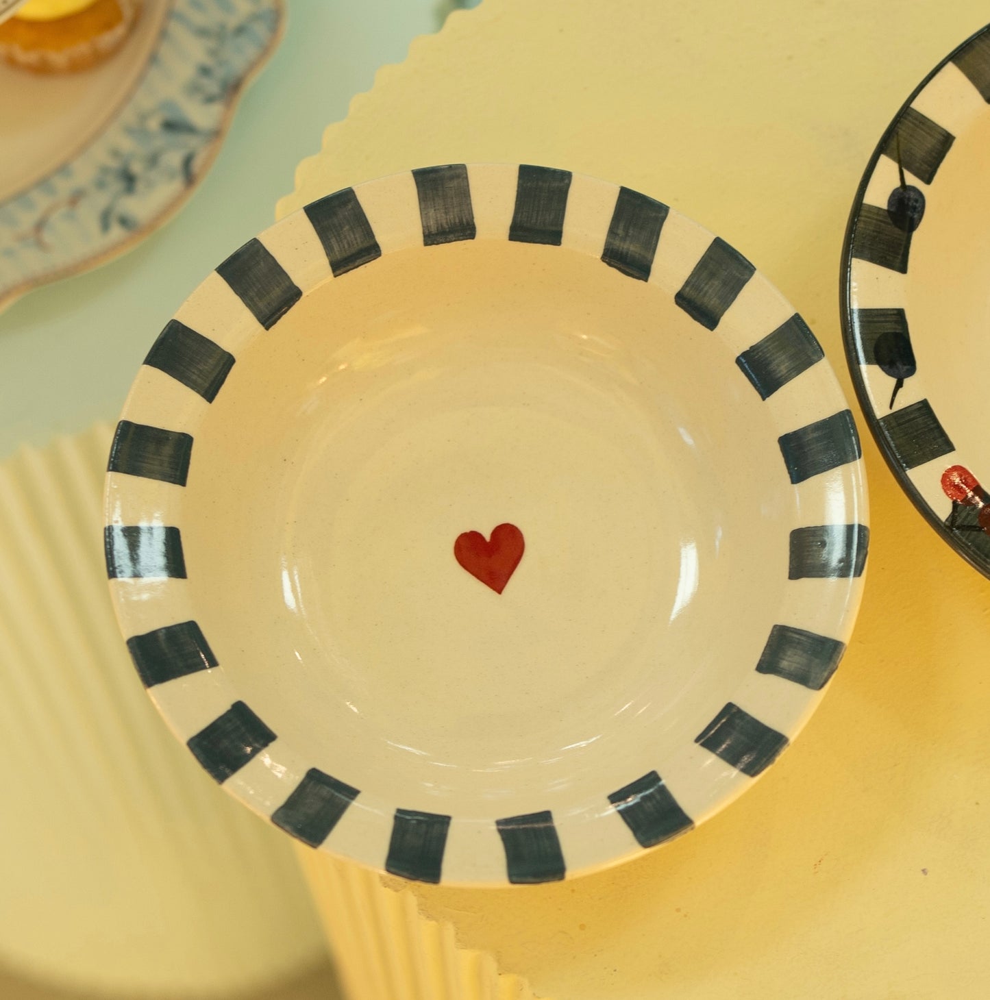 Heart Pasta Plate