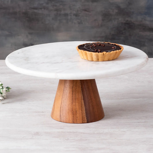 Marbella Stand | Marble Cake Stand