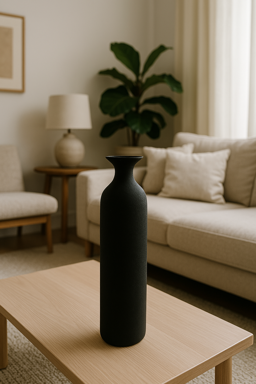 Noir Vase - Black