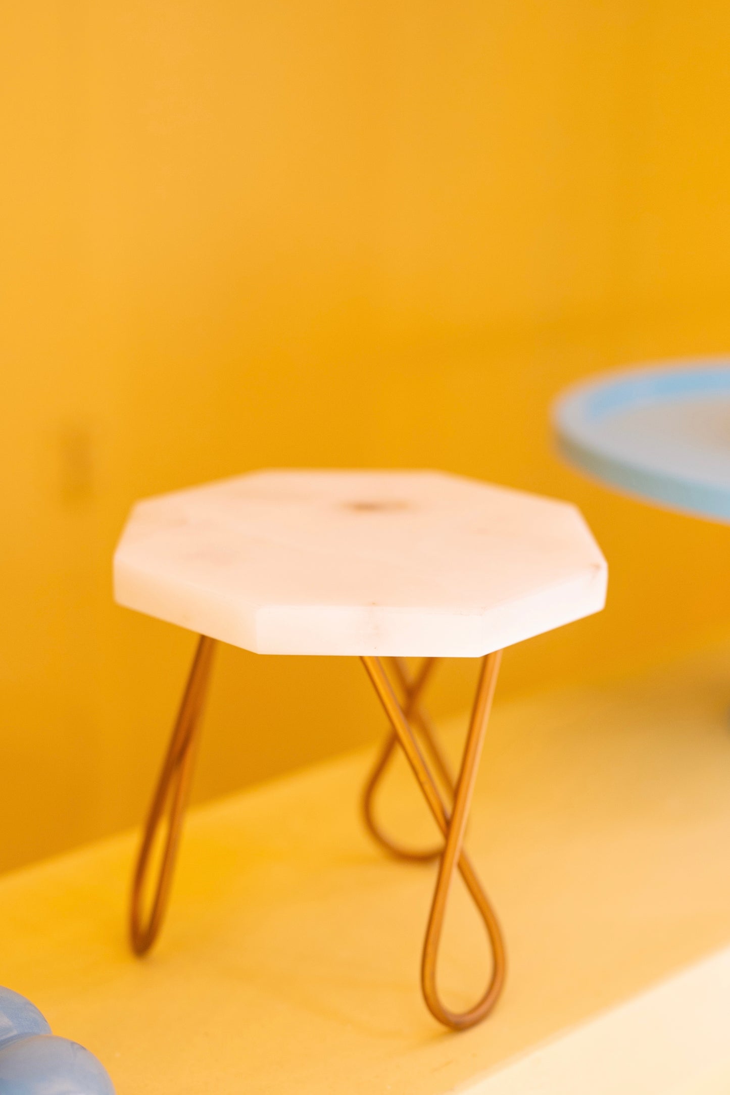 Hexa Marble Mini Cake Stand