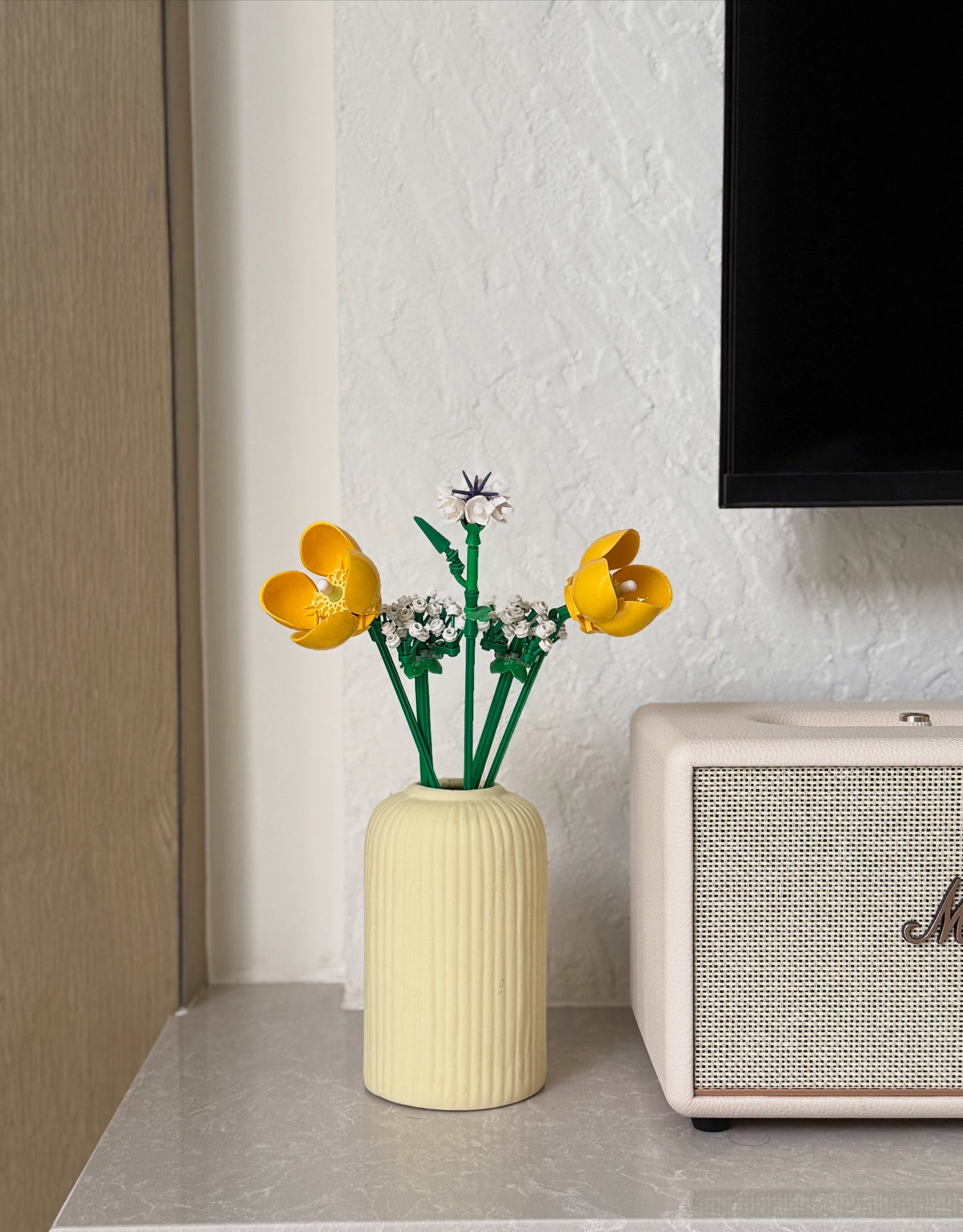 Elan Vase | Ribbed Short Vase