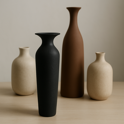Noir Vase - Black