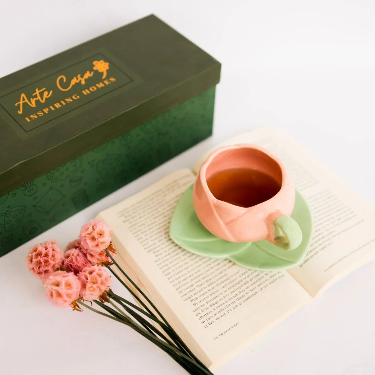 Tulip Glaze Cup & Saucer