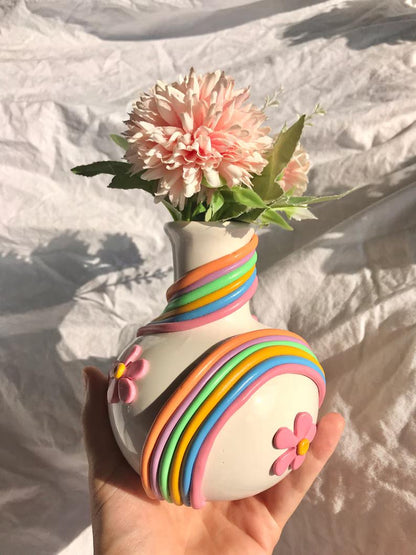 Decorative Rainbow Vase