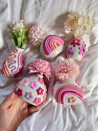 Decorative Rainbow Vase